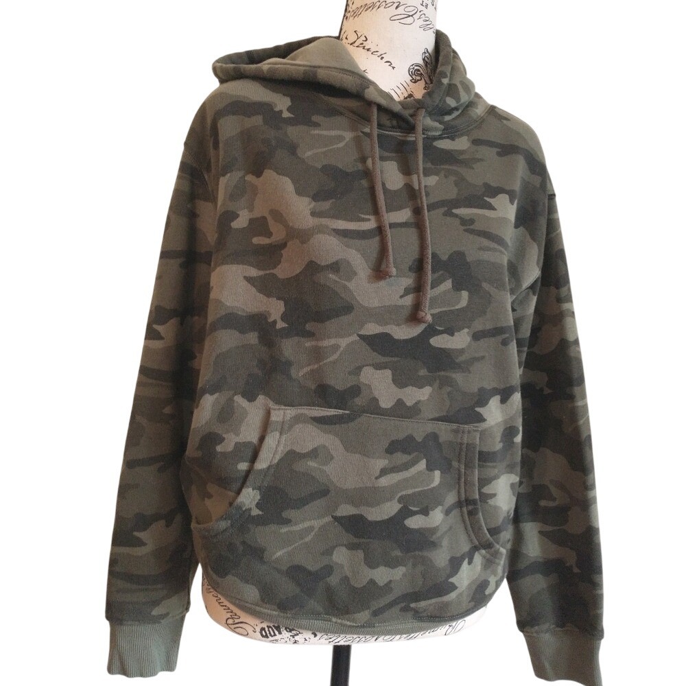George - Ladies Camouflage Hoodie Size S